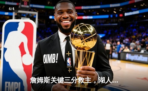 詹姆斯关键三分救主，湖人加时险胜勇士晋级西部决赛 - 4